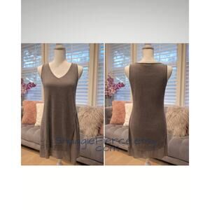 MSRP $178  ✨ Eileen Fisher Silk-Linen Tunic Tank – Size M ✨SAME DAY SHIP